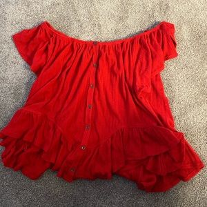 Free people off the shoulder top